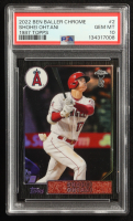 Shohei Ohtani 2022 Topps Chrome '87 Topps #87BC2 (PSA 10) at PristineAuction.com