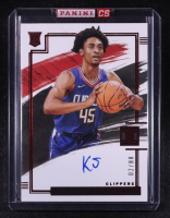 Keon Johnson 2021-22 Panini Impeccable Rookie Autographs Asia #11 #2/88 RC at PristineAuction.com