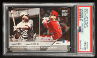Shohei Ohtani / Babe Ruth 2018 Topps Now Moment of the Week #MOW18 (PSA 10) at PristineAuction.com