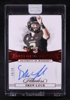 Drew Lock 2019 Panini Flawless Collegiate Rookie Gems Signatures Ruby #110 #16/20 RC at PristineAuction.com