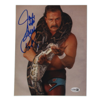 Jake "the Snake" Roberts Signed WWE 8x10 Photo (JSA) at PristineAuction.com