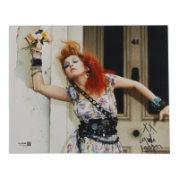 Cyndi Lauper Signed 8x10 Photo Inscribed "XX" (JSA) at PristineAuction.com