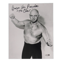 Baron von Raschke Signed 8x10 Photo Inscribed "The Claw" (JSA) at PristineAuction.com