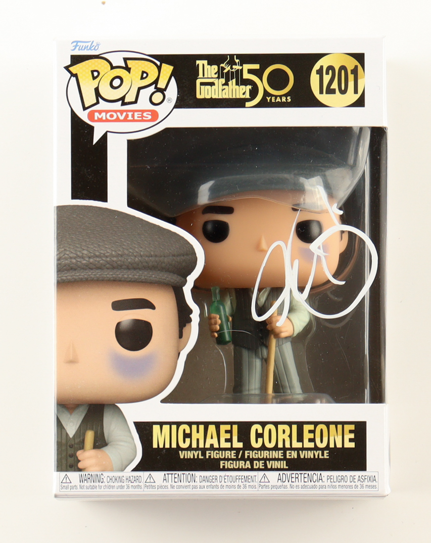 Al Pacino Signed "The Godfather: 50 Years" #1201 Michael Corleone Funko Pop! Vinyl Figure (ACOA) at PristineAuction.com Al Pacino Signed "The Godfather: 50 Years" #1201 Michael Corleone Funko Pop! Vinyl Figure (ACOA) at PristineAuction.com