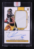 Chase Claypool 2020 Panini National Treasures #182 #64/99 JSY AU RC EXCH at PristineAuction.com