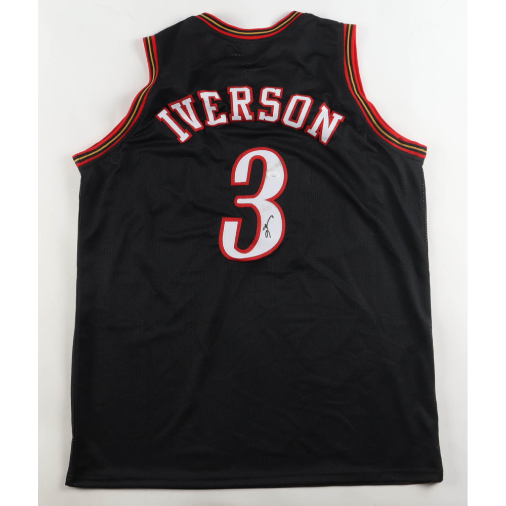 Allen Iverson Signed Jersey (JSA) at PristineAuction.com