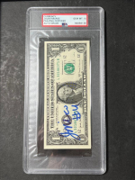 Jalen Milroe Signed $1 Bill (PSA | Auto 10) at PristineAuction.com