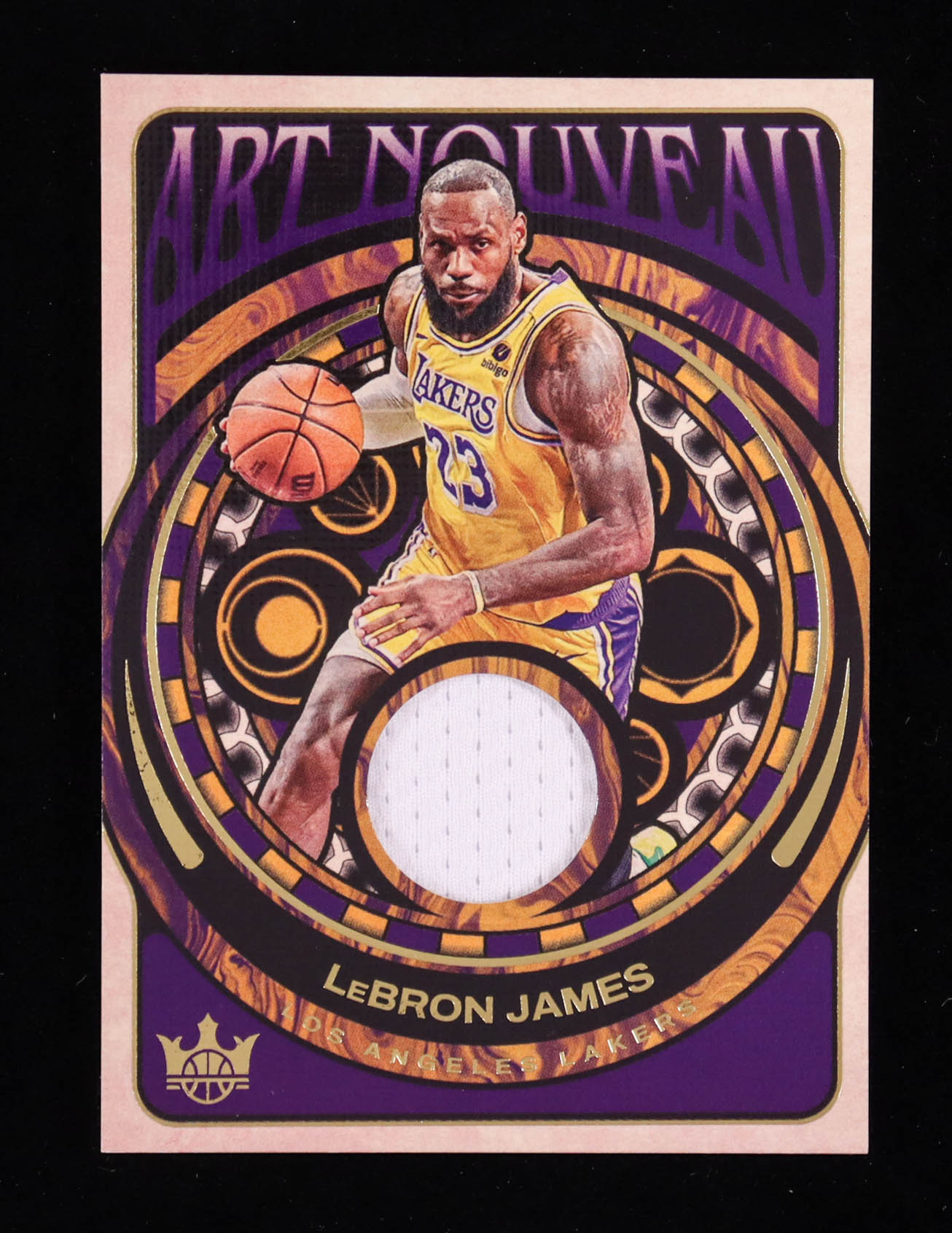 LeBron James 2024-25 Court Kings Art Nouveau Jerseys #15 at PristineAuction.com LeBron James 2024-25 Court Kings Art Nouveau Jerseys #15 at PristineAuction.com