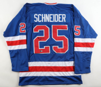 Billy Schneider Signed "Miracle" Schneider Jersey Inscribed "Buzz" (Beckett) at PristineAuction.com