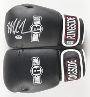 Mike Tyson Signed Set of (2) Ringside Professional Model Boxing Gloves (Tyson & PSA) at PristineAuction.com