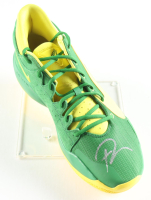 Usain Bolt Twice-Signed Nike Zoom Freak 2 "Oregon Ducks" Track Shoe with Display Stand (Beckett) at PristineAuction.com