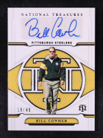 Bill Cowher 2021 Panini National Treasures Signatures #43 #18/49 at PristineAuction.com