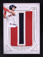 Andrew Benintendi 2019 Topps Definitive Collection Nameplates #NCAB #1/1 at PristineAuction.com