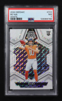 Bo Nix 2024 Panini Mosaic Mosaic White #312 19/25 RC (PSA 7) at PristineAuction.com