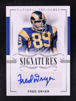 Fred Dryer 2017 Panini National Treasures Signatures #44 #1/10 at PristineAuction.com