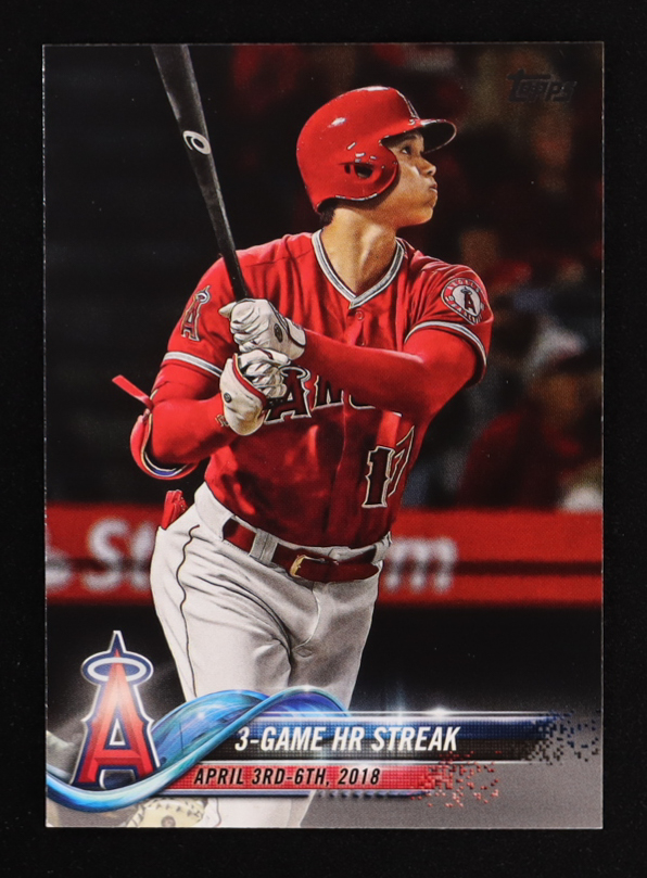 Shohei Ohtani 2018 Topps Update #US189 RC at PristineAuction.com Shohei Ohtani 2018 Topps Update #US189 RC at PristineAuction.com