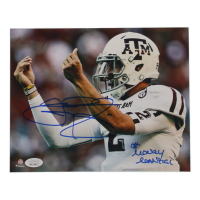 Johnny Manziel Signed Texas A&M Aggies 8x10 Photo Inscribed "Money Manziel" (JSA) at PristineAuction.com