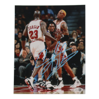 Dennis Rodman Signed Bulls 8x10 Photo (JSA) at PristineAuction.com
