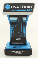 Christopher Bell Signed 2024 New Hampshire Win Exclusive Team Issued Mini Trophy (Bell COA) at PristineAuction.com