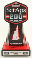 Christopher Bell Signed 2024 New Hampshire Xfinity Race Win Exclusive Team Issued Mini Trophy (Bell COA) at PristineAuction.com