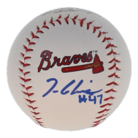 Tom Glavine Signed OML Braves Logo Baseball (JSA) at PristineAuction.com