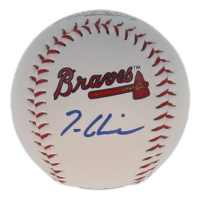 Tom Glavine Signed OML Braves Logo Baseball (JSA) at PristineAuction.com