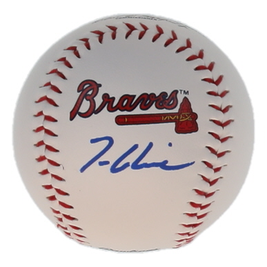 Tom Glavine Signed OML Braves Logo Baseball (JSA) at PristineAuction.com Tom Glavine Signed OML Braves Logo Baseball (JSA) at PristineAuction.com