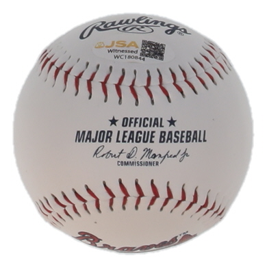 Tom Glavine Signed OML Braves Logo Baseball (JSA) at PristineAuction.com Tom Glavine Signed OML Braves Logo Baseball (JSA) at PristineAuction.com