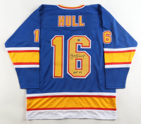Brett Hull Signed Jersey Inscribed "HOF 09" (Beckett) at PristineAuction.com