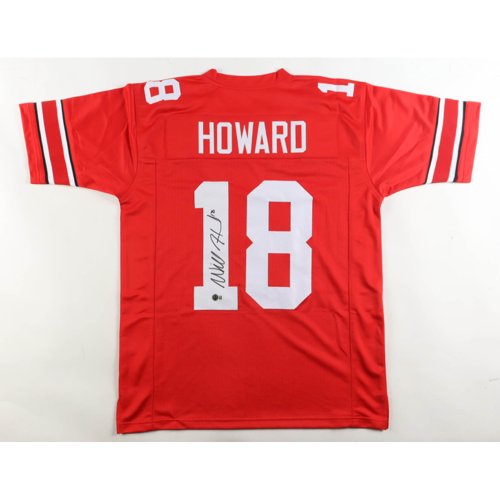 Will Howard Signed Jersey (Beckett) at PristineAuction.com