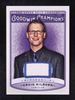 Craig Kilborn 2019 Upper Deck Goodwin Champions Memorabilia #MCK at PristineAuction.com