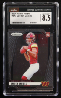 Jayden Daniels 2024 Panini Prizm #347 RC (CGC 8.5) at PristineAuction.com