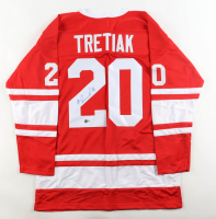 Vladislav Tretiak Signed Jersey (Beckett) at PristineAuction.com