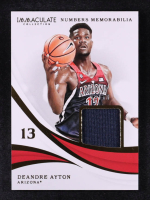 Deandre Ayton 2019-20 Immaculate Collection Collegiate #33 #9/10 at PristineAuction.com