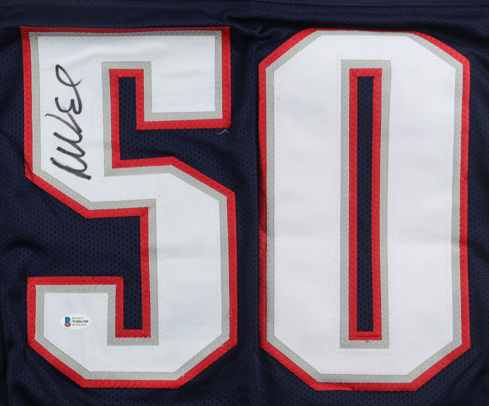 Mike Vrabel Signed Jersey (Beckett) at PristineAuction.com Mike Vrabel Signed Jersey (Beckett) at PristineAuction.com