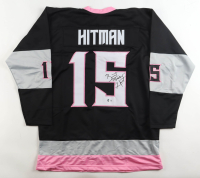 Bret Hart Signed Jersey Inscribed "Hitman...." (Beckett) at PristineAuction.com