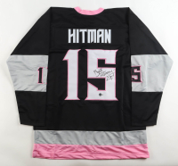 Bret Hart Signed Jersey Inscribed "Hitman...." (Beckett) at PristineAuction.com