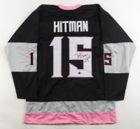 Bret Hart Signed Jersey Inscribed "Hitman...." (Beckett) at PristineAuction.com