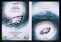 Miles Sanders 2019 Origins Booklet Patch Auto #BPAMS #36/49 RC at PristineAuction.com