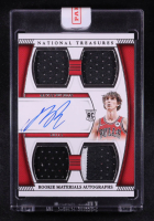 Matas Buzelis 2024-25 Panini National Treasures Rookie Materials Autographs Quad #4 #17/99 RC at PristineAuction.com