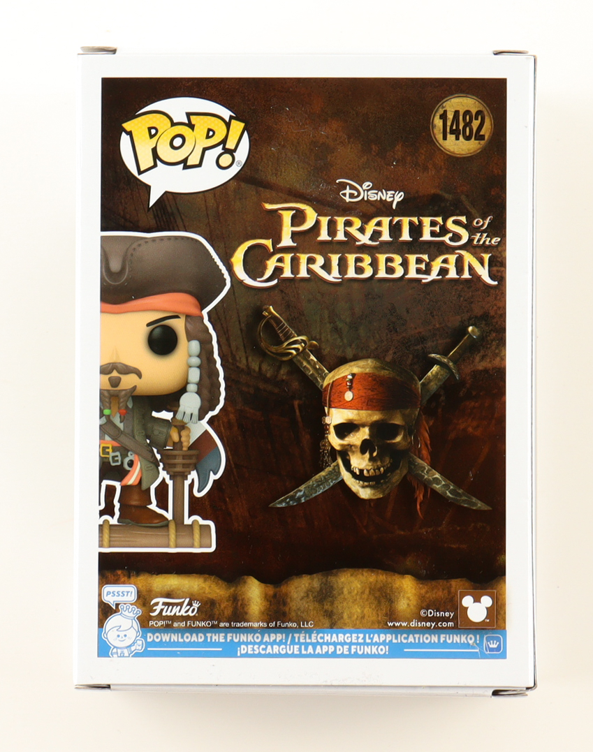 Johnny Depp Signed "Pirates of the Caribbean" #1482 Jack Sparrow Funko Pop! Vinyl Figure (Beckett) at PristineAuction.com Johnny Depp Signed "Pirates of the Caribbean" #1482 Jack Sparrow Funko Pop! Vinyl Figure (Beckett) at PristineAuction.com