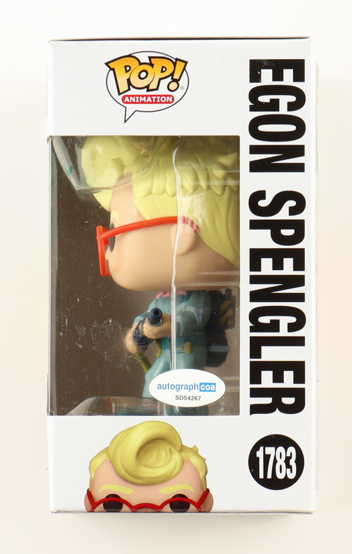 Maurice LaMarche Signed "The Real Ghostbusters" #1783 Egon Spengler Funko Pop! Vinyl Figure (ACOA) at PristineAuction.com Maurice LaMarche Signed "The Real Ghostbusters" #1783 Egon Spengler Funko Pop! Vinyl Figure (ACOA) at PristineAuction.com