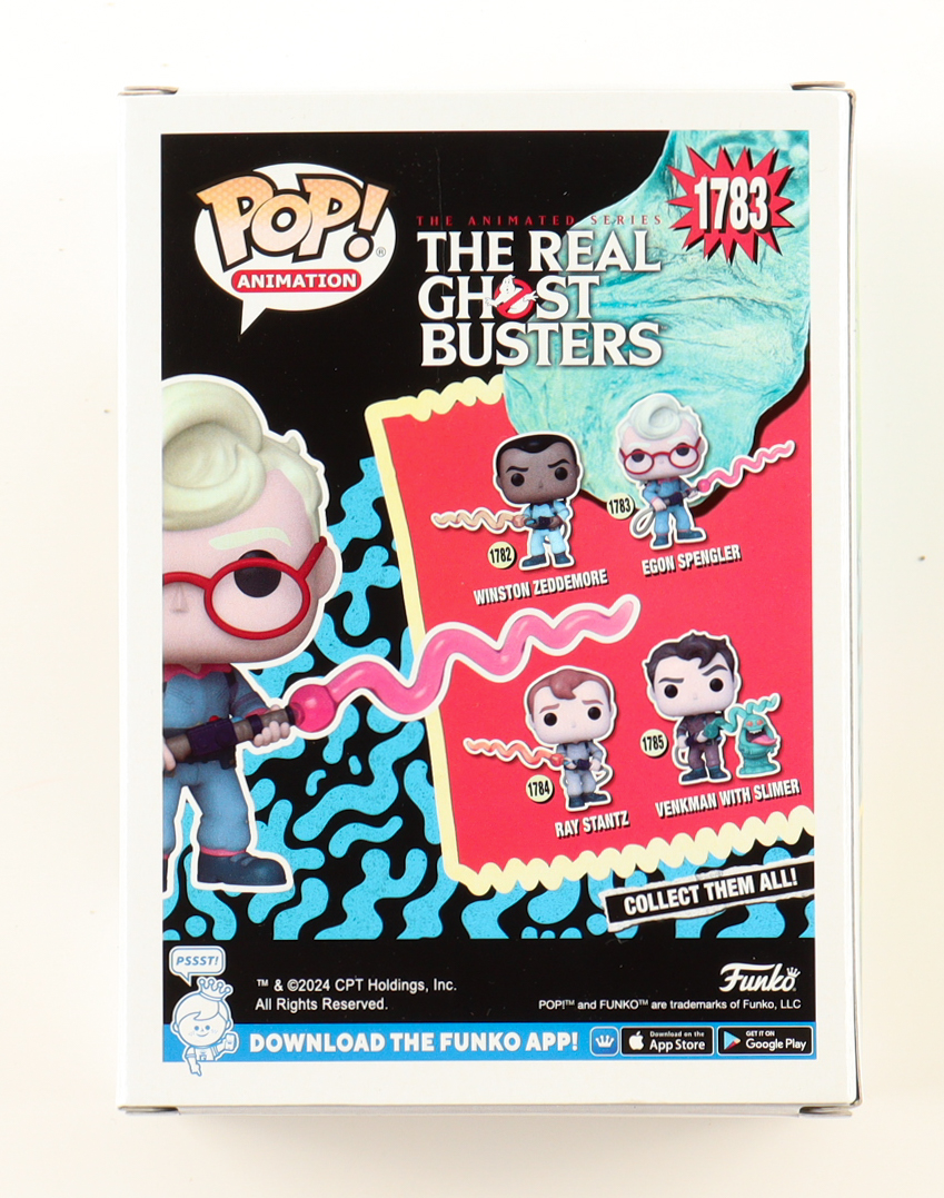 Maurice LaMarche Signed "The Real Ghostbusters" #1783 Egon Spengler Funko Pop! Vinyl Figure (ACOA) at PristineAuction.com Maurice LaMarche Signed "The Real Ghostbusters" #1783 Egon Spengler Funko Pop! Vinyl Figure (ACOA) at PristineAuction.com