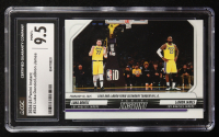 Luka Doncic / Lebron James 2024-25 Panini Instant Legendary Tendem #343 (CGC 9.5) at PristineAuction.com