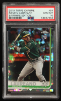 Ramon Laureano 2019 Topps Chrome Sapphire #64 RC (PSA 10) at PristineAuction.com