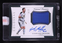 Gianluigi Buffon 2018 Panini National Treasures Colossal Jersey Autographs #9 #14/20 at PristineAuction.com