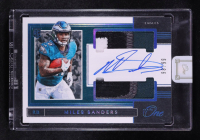 Miles Sanders 2019 Panini One Blue #38 #98/99 JSY AU RC at PristineAuction.com