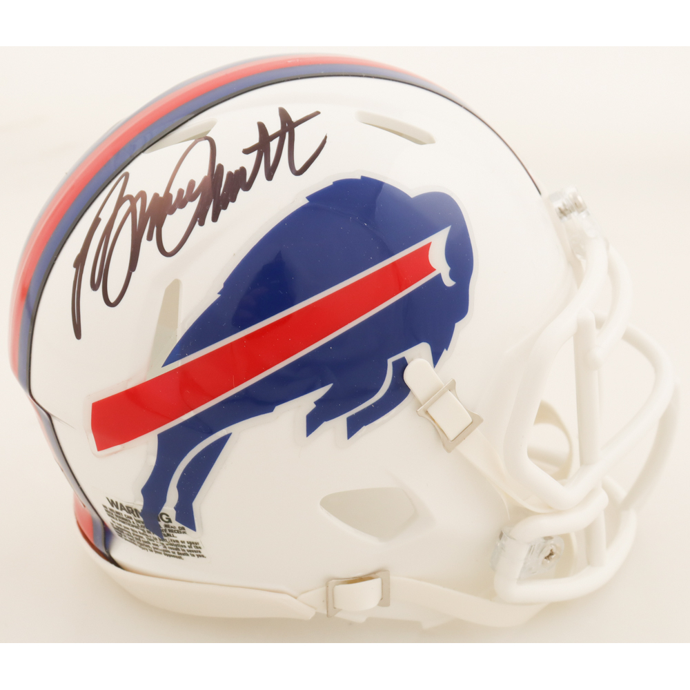 Bruce Smith Signed Bills Speed Mini Helmet (TriStar) at PristineAuction.com