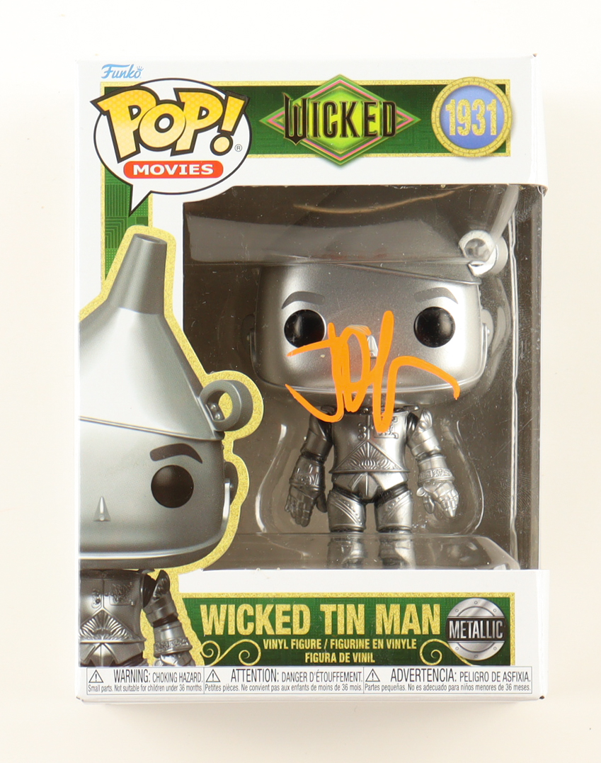 Jon M. Chu Signed "Wicked" #1931 Wicked Tin Man Funko Pop! Vinyl Figure (ACOA) at PristineAuction.com Jon M. Chu Signed "Wicked" #1931 Wicked Tin Man Funko Pop! Vinyl Figure (ACOA) at PristineAuction.com