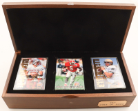 1993 Classic Football Draft Gold Factory Sealed Set at PristineAuction.com